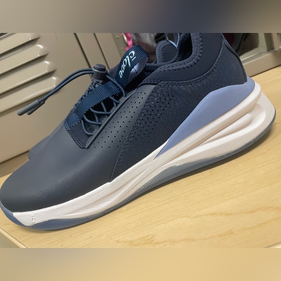 Navy clove shoes size 9 - Picture 3 of 4